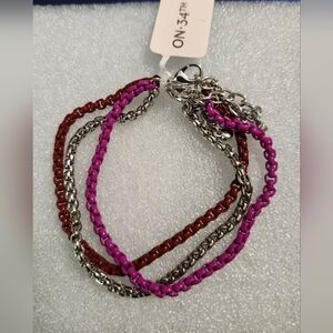 On 34th Three Adjustable Bracelet